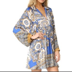 Free People Say You Love Me Paisley Dress